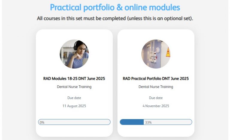 BDA Dental Radiography Course - new for 2025
